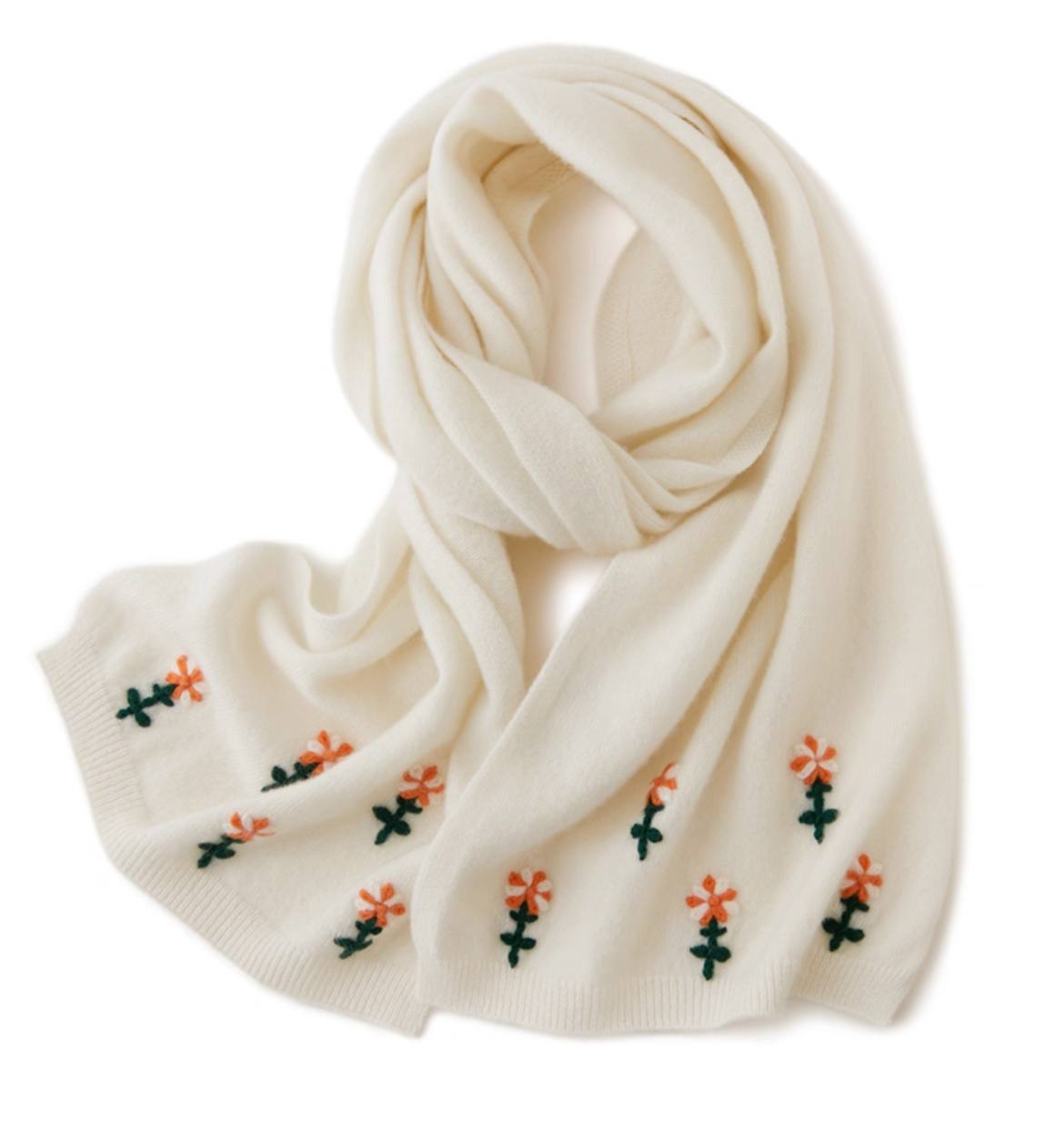 Women's Soft Knitted Cashmere Scarf