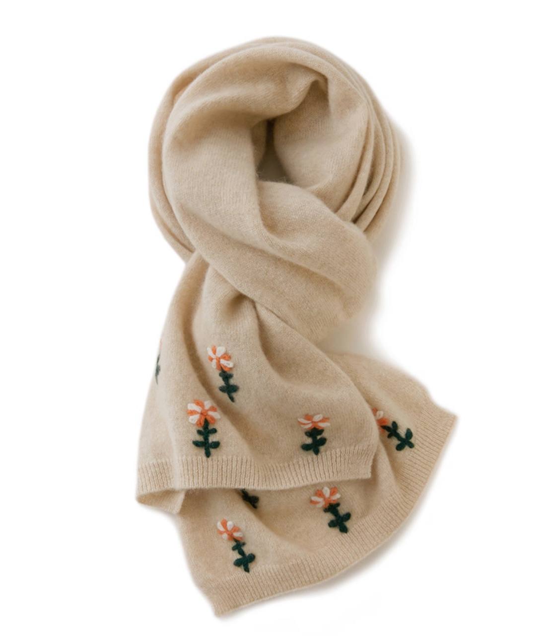 Women's Soft Knitted Cashmere Scarf