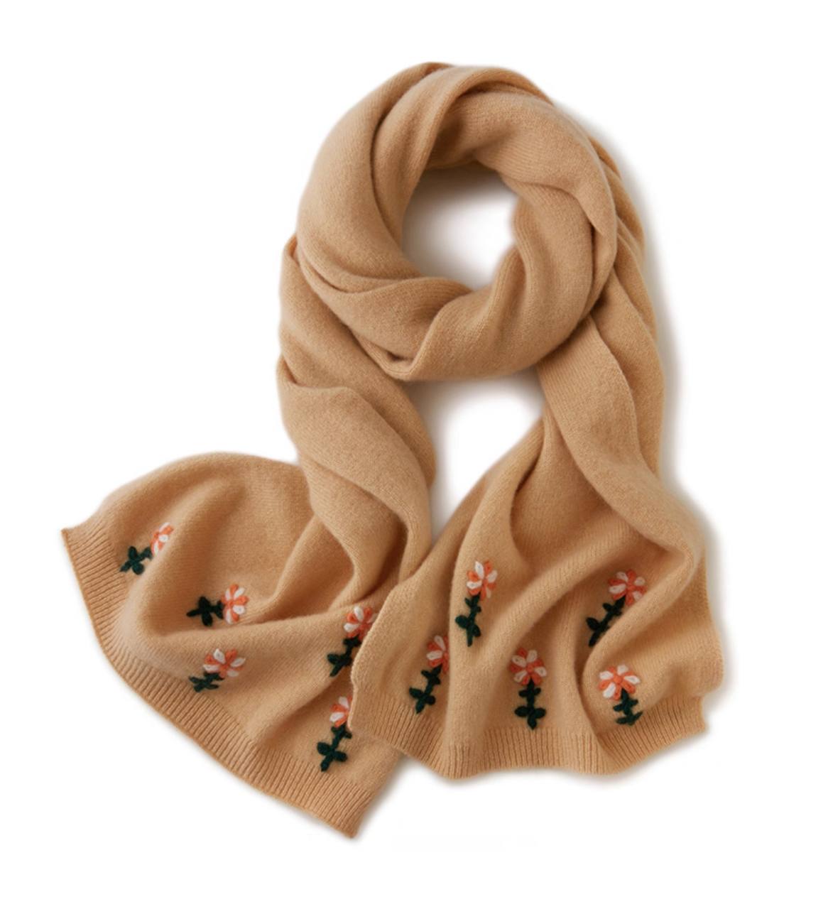 Women's Soft Knitted Cashmere Scarf