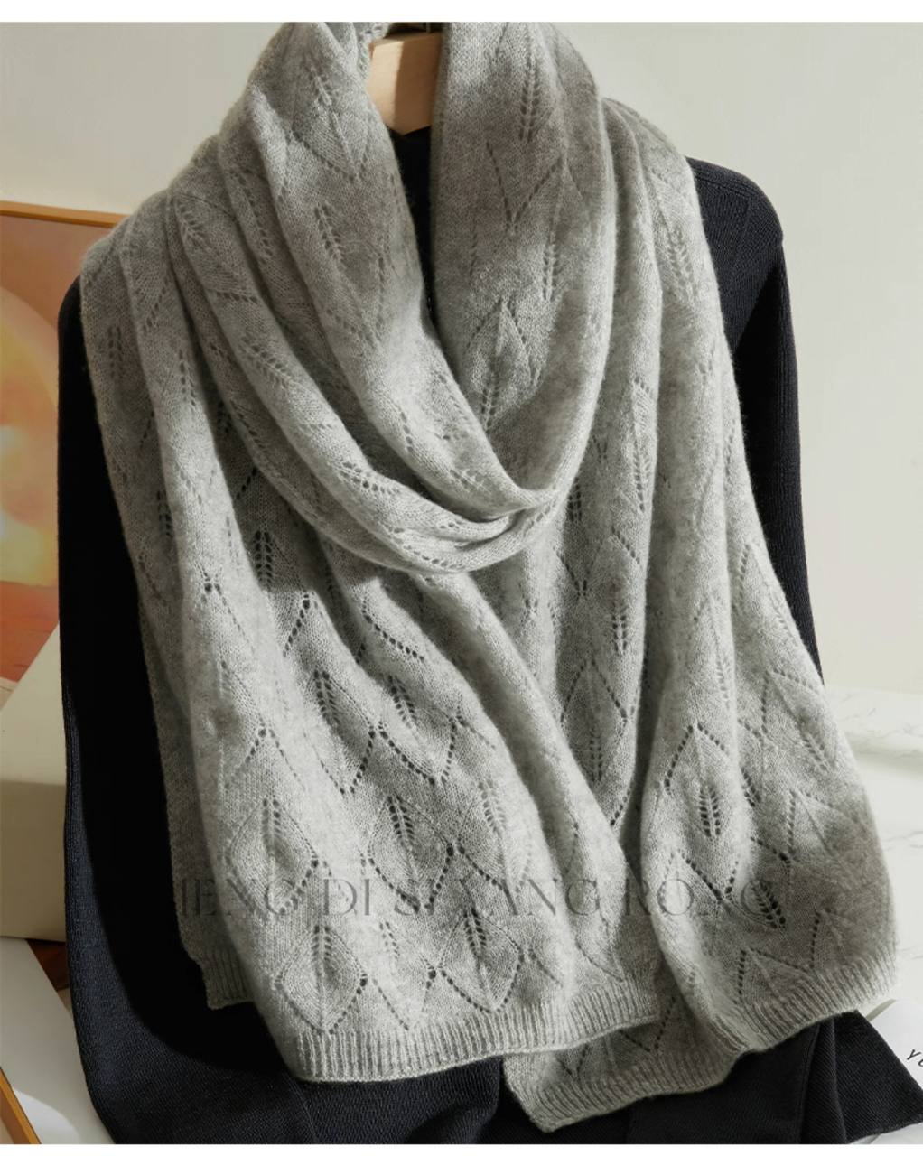 Women's Soft Knitted Cashmere Scarf